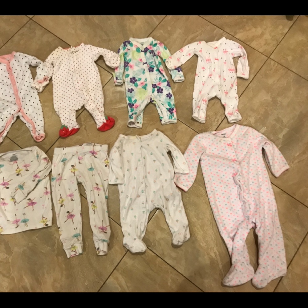 Carter’s Baby Girl’s Clothes Newb to 2T..100pc Lot - Picture 2 of 8